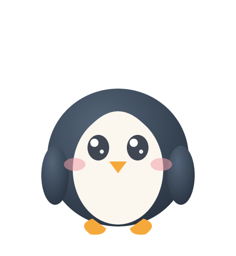 Tuntun the waddling penguin